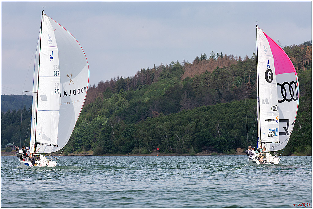 J70 - WOODLAND, 12.06.2021 Segelboot; Segeln; Woodland; Spinnaker; J70; Sorpesee; Sauerland